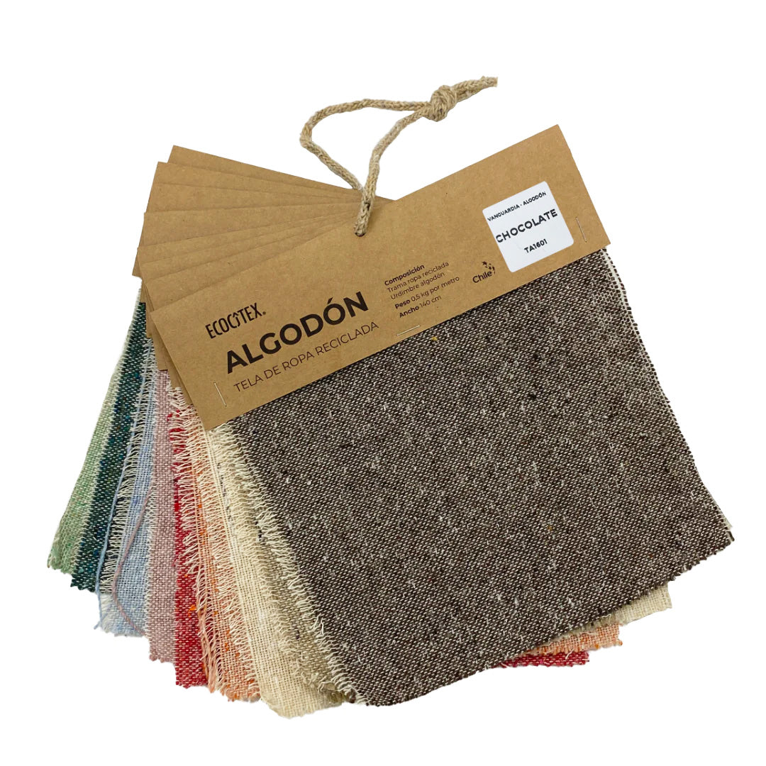 Muestrario Tela Urdimbre de Algodón