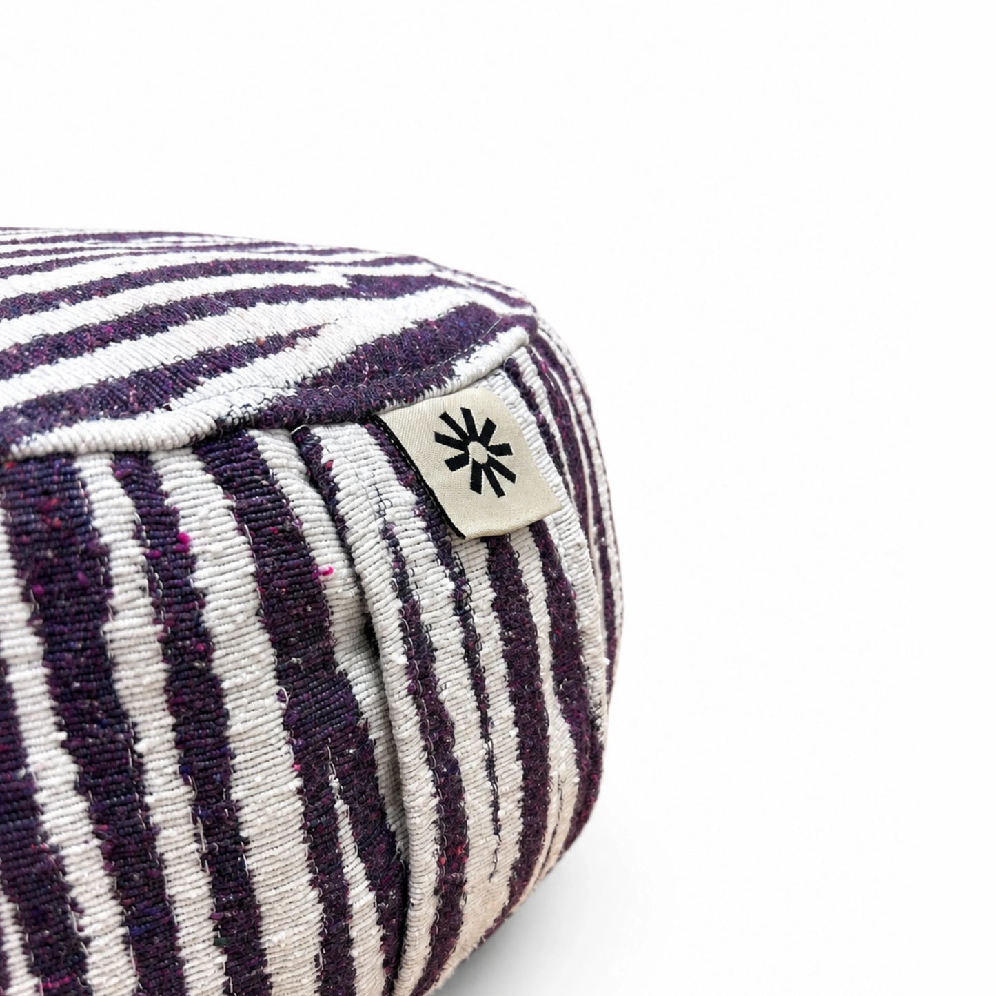Zafu de meditación Zebra