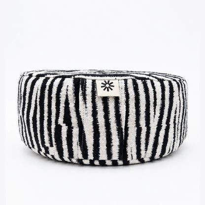 Zafu de meditación Zebra