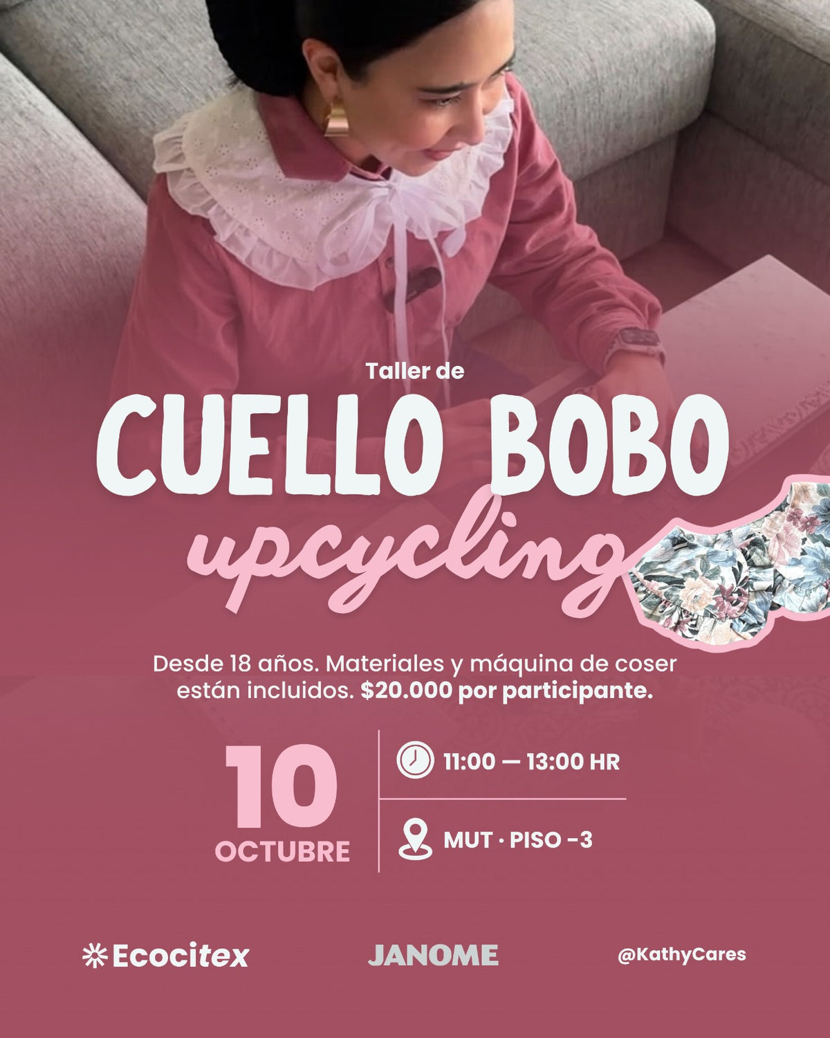 Taller de Upcycling | Confecciona tu Cuello Bobo