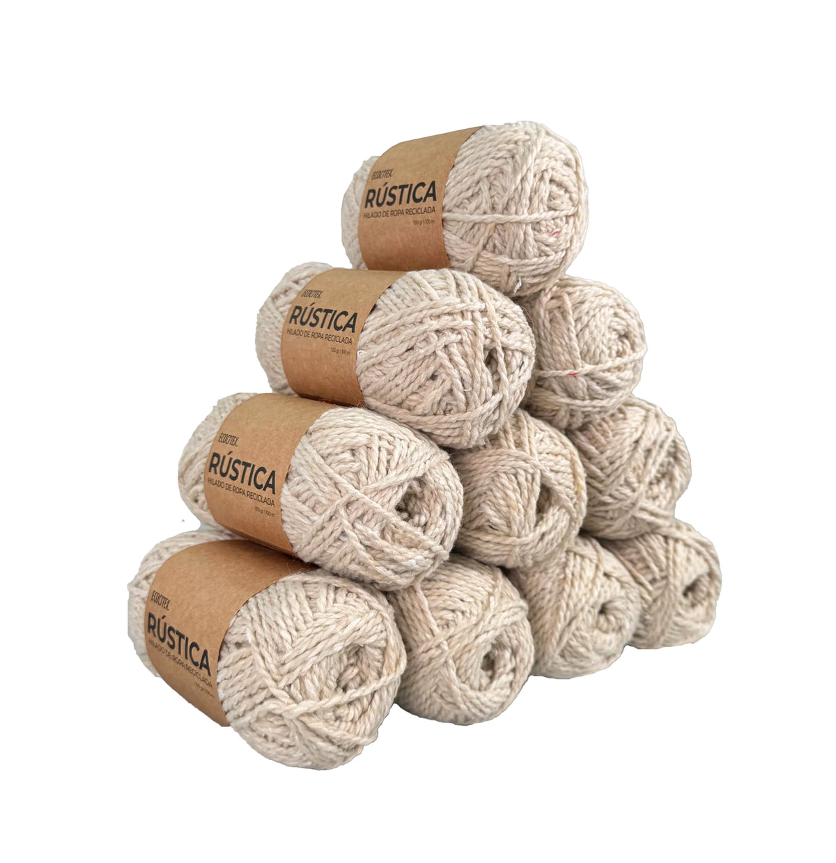 Pack de 10 Ovillo Rústica