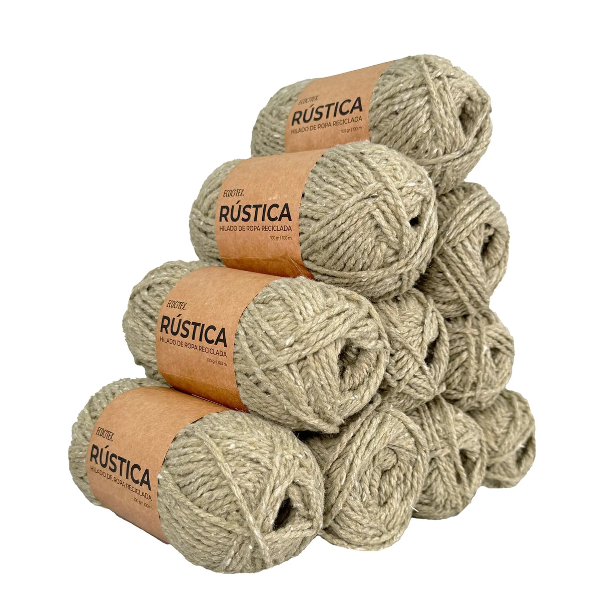 Pack de 10 Ovillo Rústica